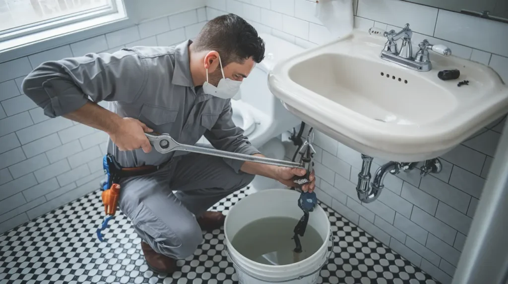 How to Clean Bathroom Drains in Houston