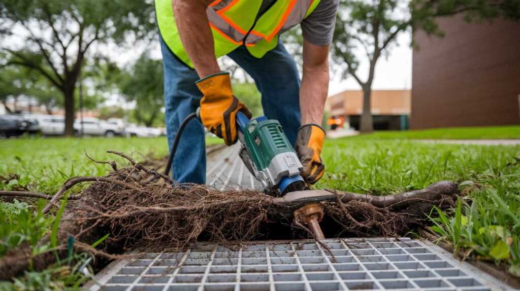 Root Removal from Drains in Houston, TX