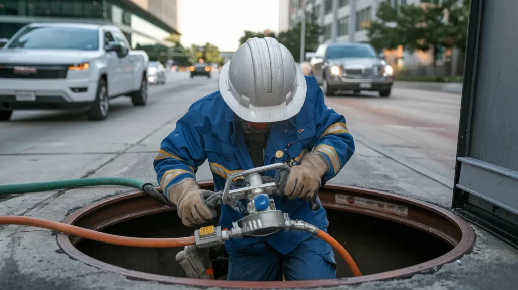 Commercial Drain Cleaning in Houston