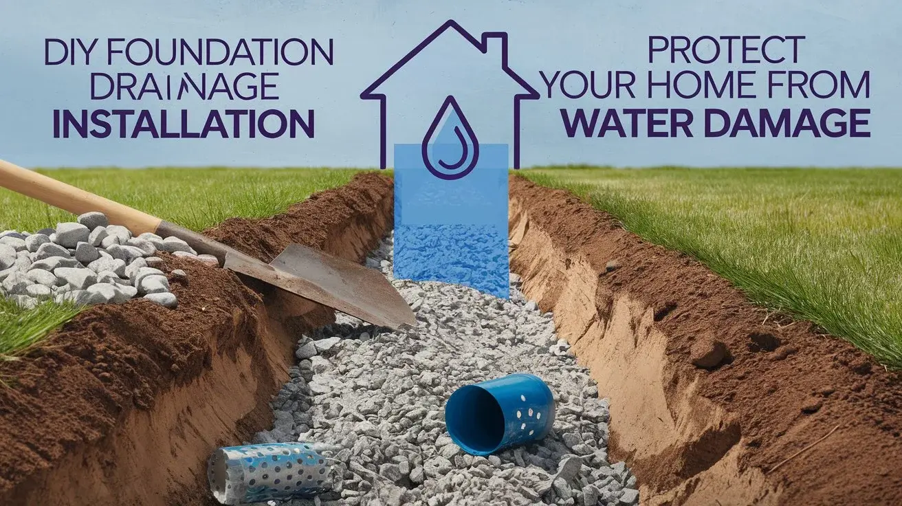 How to Install or Replace a Foundation Drainage System in Houston