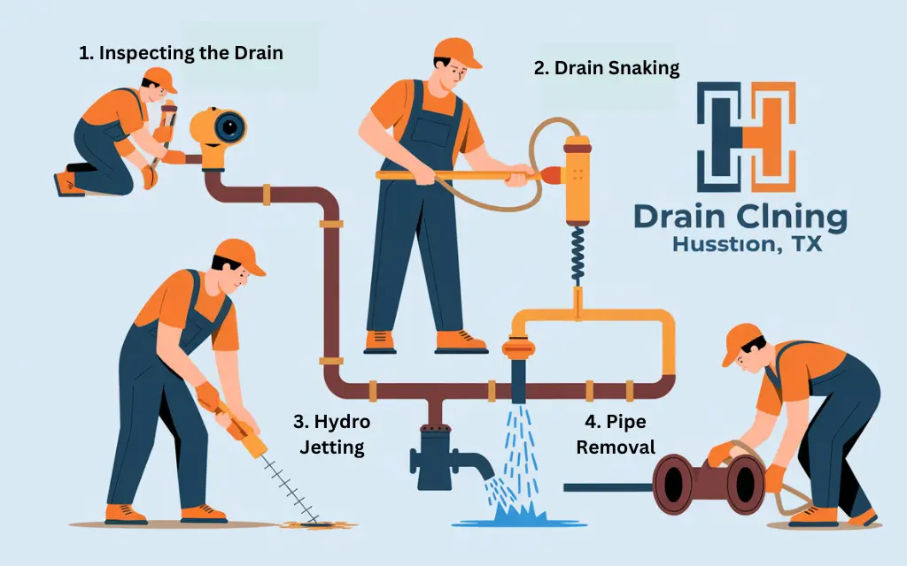 How Do Plumbers Clear Sewer Drain Clogs in Houston Tx