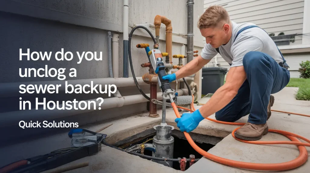 How Do You Unclog a Sewer Backup in Houston Quick Solutions