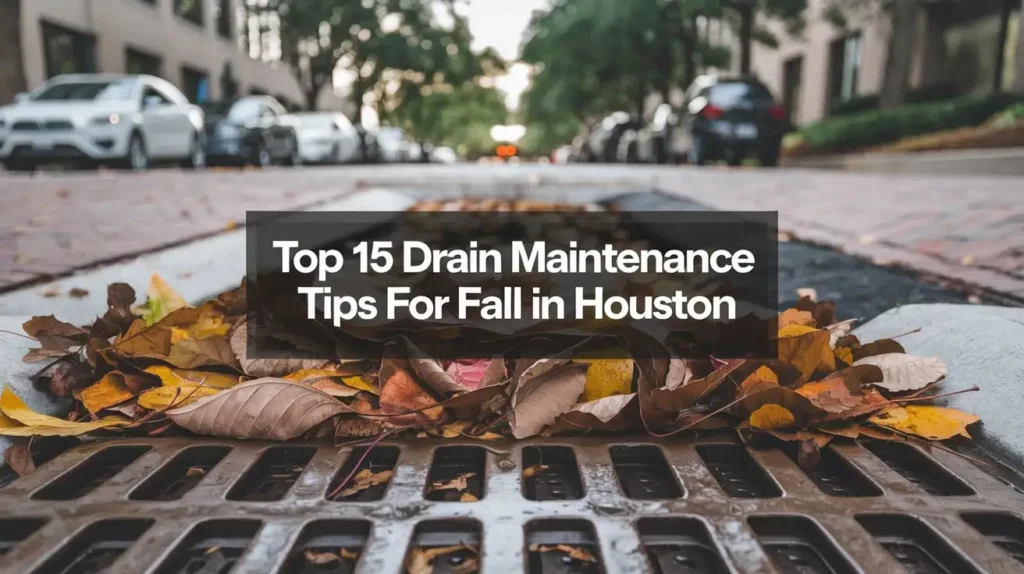 Top 15 Drain Maintenance Tips for Fall in Houston