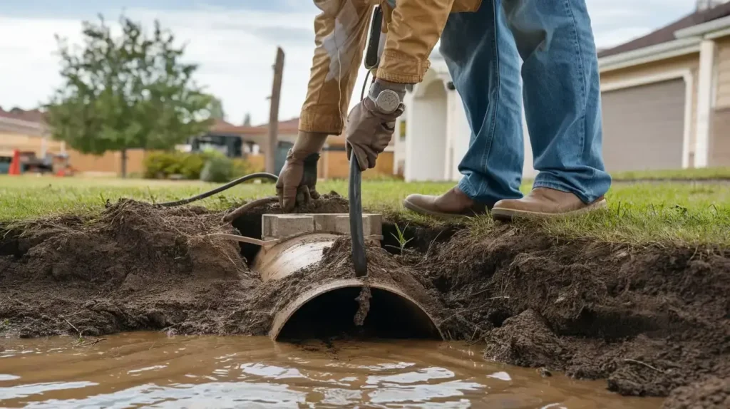 What Is a Sewer Line Belly in Houston